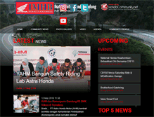 Tablet Screenshot of ikatanmotorhondabandung.com